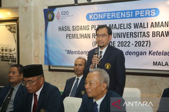 Prof Widodo ditetapkan sebagai Rektor Universitas Brawijaya 2022-2027