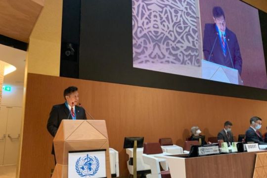 Menkes sampaikan kesepakatan ASEAN kepada Majelis Kesehatan Dunia