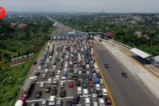 Lebih 2 juta kendaraan keluar-masuk Jabodetabek di Mudik-Balik 2022