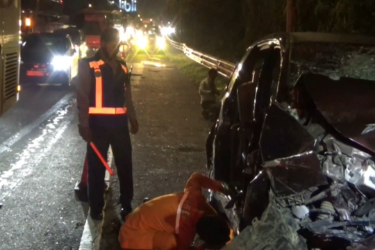 Selidiki kecelakaan beruntun di Cipularang, Polisi buru sopir bus
