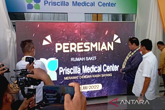 Menko Perekonomian resmikan RS Priscilla Medical Center Cilacap