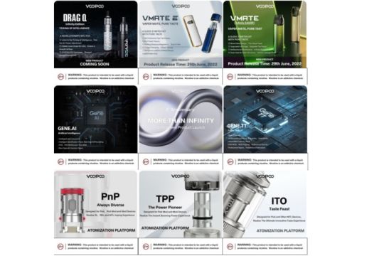 VOOPOO luncurkan 3 produk baru, ceritakan perjalanan 8 tahun