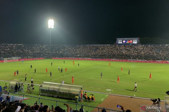 Gol Camara bawa Arema FC menangi leg pertama final Piala Presiden