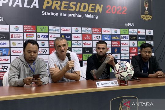 Borneo FC siap balikkan keadaan pada leg kedua Piala Presiden