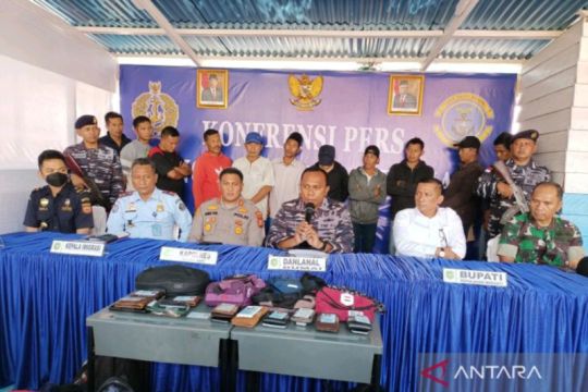 TNI AL gagalkan penyeludupan calon PMI ilegal ke Malaysia