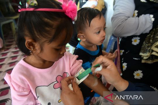 Dinkes: 21.417 anak di Aceh Timur sudah disuntik vaksin campak