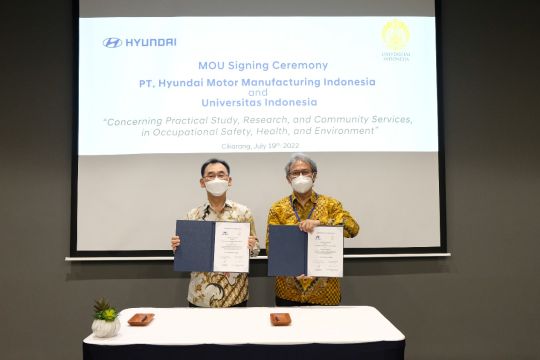 FKM UI-Hyundai Motor kerja sama tingkatkan kualitas pendidikan K3