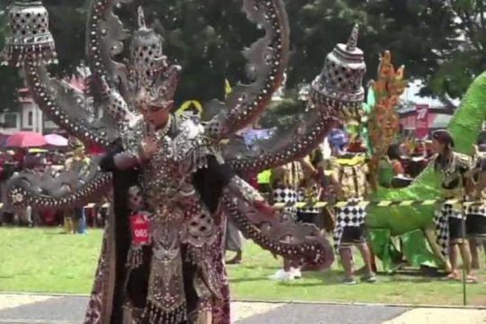 Wonosobo Costume Carnival meriahkan HUT ke-77 Kemerdekaan RI