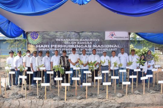 Sambut Harhubnas, Bogasari tanam mangrove di Marunda
