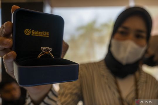 Harga emas UBS dan Galeri24 di Pegadaian Selasa ini kompak naik