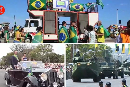 Brazil gelar parade untuk peringati 200 tahun kemerdekaannya