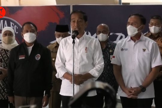 Presiden perintahkan Menteri PUPR audit stadion bola di Indonesia