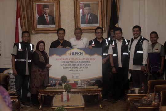 BPKH serahkan bantuan senilai Rp2,2 miliar untuk korban gempa Cianjur