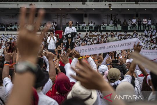 Jokowi: Indonesia harus yakin kemampuan sendiri untuk jadi bangsa maju