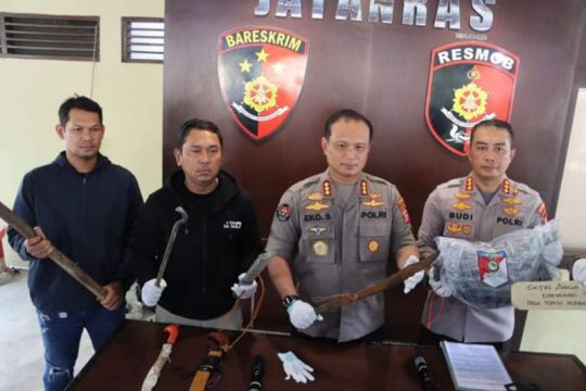 Polresta Palangka Raya tetapkan enam tersangka pembunuhan polisi