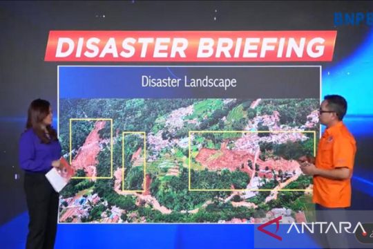 BNPB: Analisis potensi tsunami dari letusan gunung sudah SOP dari JMA