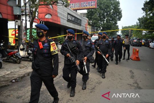 Polda NTT perketat penjagaan pascaledakan bom bunuh diri di Bandung