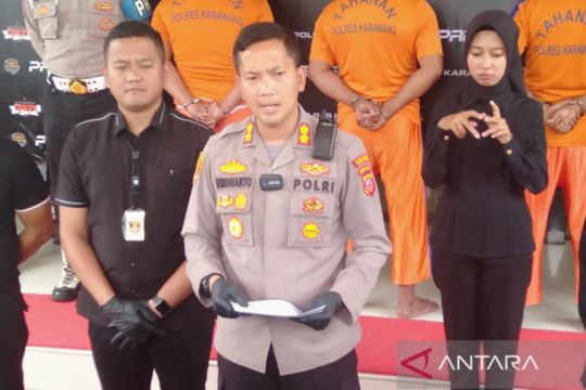 Polres Karawang tangkap 12 tersangka dalam pengungkapan kasus narkoba