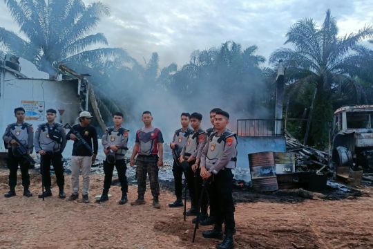 Polda Lampung: Situasi di PT AKG Bahuga kondusif usai aksi pembakaran