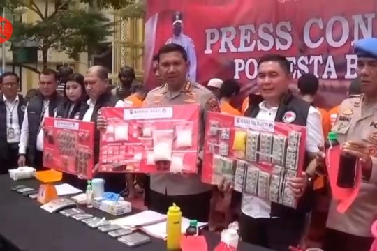 Polresta Bogor Kota tangkap puluhan pengedar narkoba