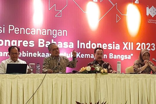 Kemendikbudristek akan selenggarakan Kongres Bahasa Indonesia 2023
