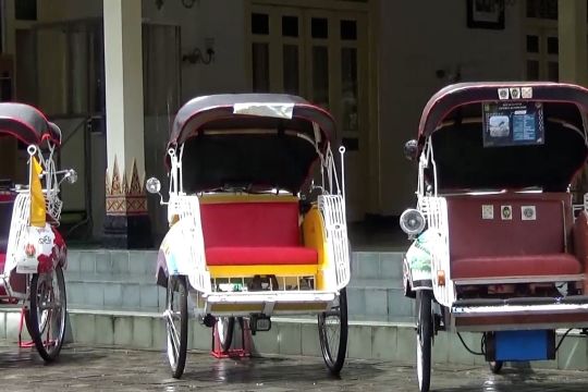 Yogyakarta siapkan becak listrik untuk transportasi wisata