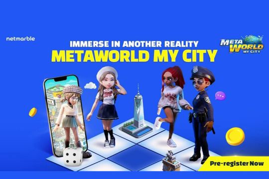 Netmarble Gelar Tahap "Pre-Download" Untuk Metaverse Board Game Terbarunya "Meta World: My City"