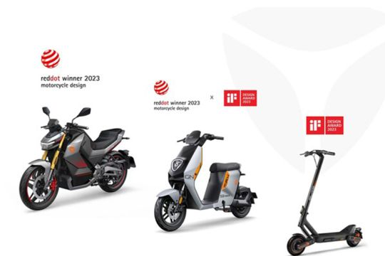 Produk "E-mobility" Berkinerja Tinggi Yadea Raih Red Dot Award dan iF DESIGN AWARD 2023 di Jerman