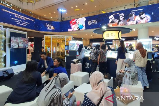 Harga dua jenama emas di Pegadaian pada Rabu ini kompak turun