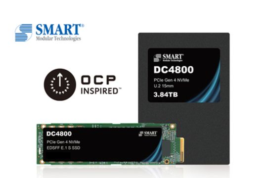 SSD Pusat Data SMART Modular Technologies Ditetapkan Sebagai OCP Inspired&trade; oleh Open Compute Project