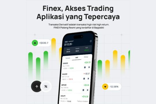 Finex: Pertumbuhan pesat trading perlu diimbangi dengan edukasi