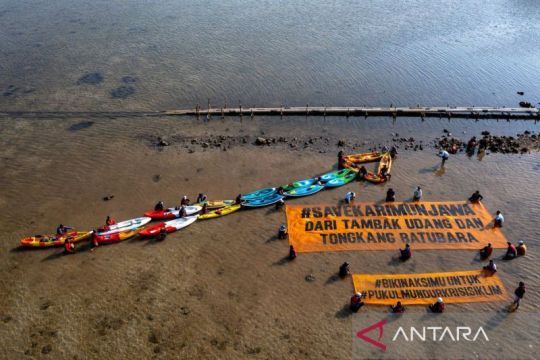 Aksi penolakan tambak udang di Karimunjawa Page 1 Small