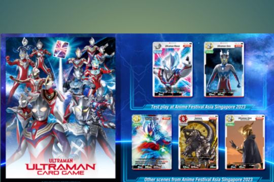 TSUBURAYA PRODUCTIONS Mulai Pertunjukan Keliling ULTRAMAN CARD GAME Pada Tahun 2024