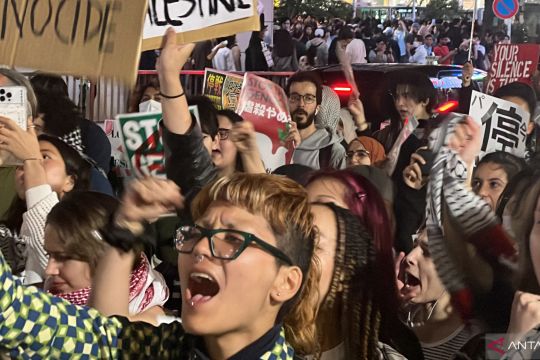 Mahasiswa Jepang tuntut kolaborasi dengan Israel dihentikan