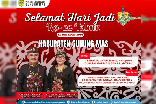 Hari Jadi Ke-22 Tahun Kabupaten Gunung Mas Page 1 Small