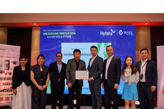 VST ECS Ditunjuk sebagai Distributor Resmi Hytera Communications di Filipina