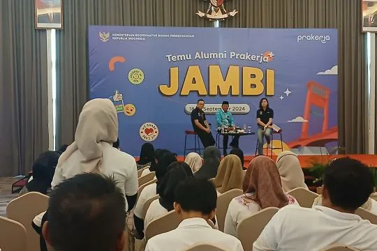 Prakerja pertemukan alumni di Jambi pastikan dampak positif program