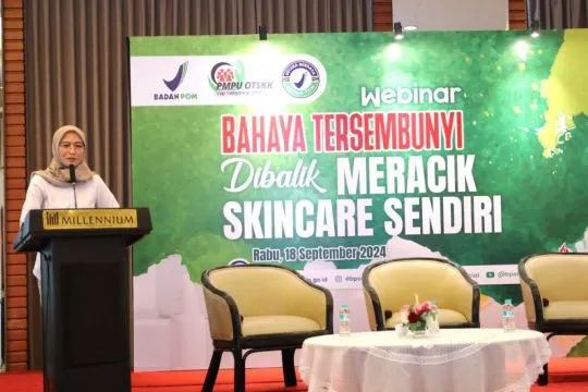 BPOM paparkan empat bahaya meracik skincare sendiri tanpa kompetensi