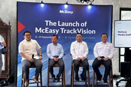 McEasy luncurkan TrackVision, teknologi AI bantu kurangi laka lantas