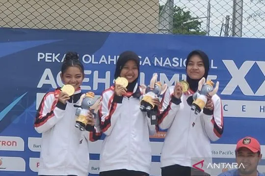 Jateng kunci emas ketiga di cabang olahraga panahan