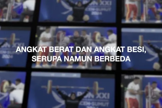 Angkat Berat dan Angkat Besi, serupa namun berbeda