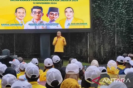 DPD Golkar Jakarta lakukan konsolidasi pemenangan pasangan RIDO 