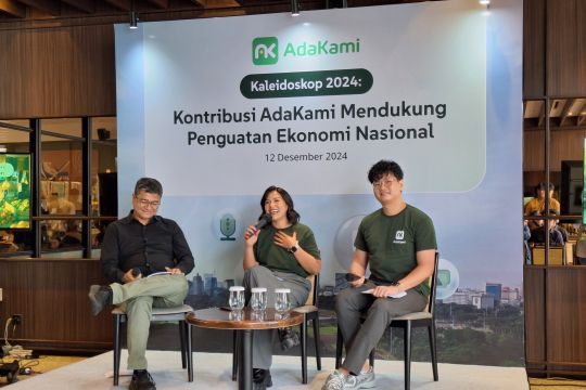 AdaKami telah salurkan pinjaman Rp13,24 triliun per 6 Desember 2024