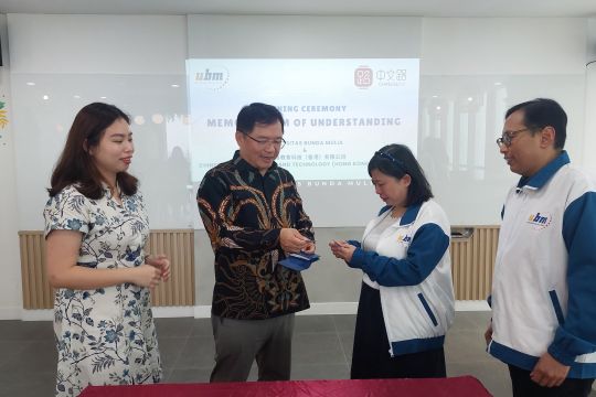 2 Universitas di Indonesia menjalin kerjasama dengan ChineseRd