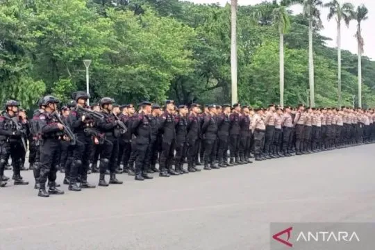 Polisi kerahkan 1.743 personel amankan unjuk rasa BEM SI
