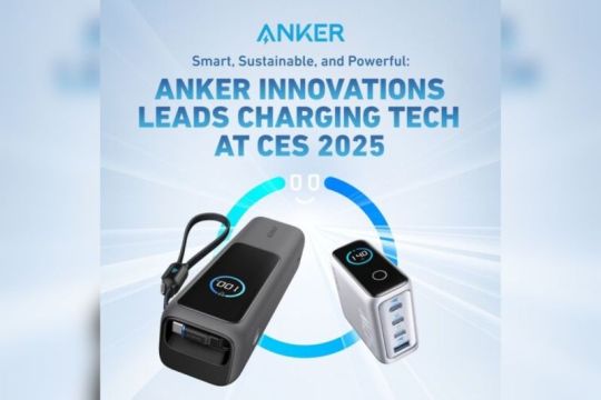 Teknologi "Charging" yang Penuh Terobosan: Anker Innovations Pamerkan Berbagai Solusi Pintar dan Berkelanjutan di CES