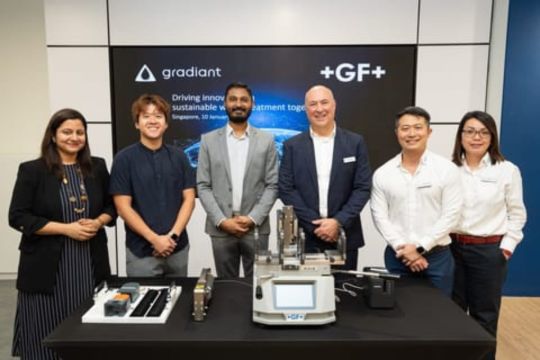 Gradiant dan GF Piping Systems Bermitra untuk Mendorong Inovasi dan Keberlanjutan Dalam Air Industri