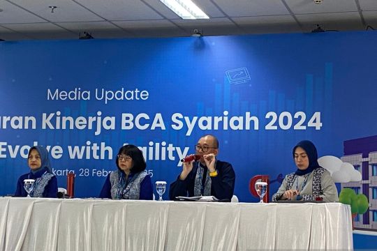 Pembiayaan emas di BCA Syariah tumbuh pesat mencapai 198,6 persen