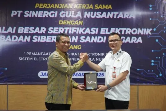 SGN-BSSN jalin kerja sama transformasi digital dalam proses bisnis