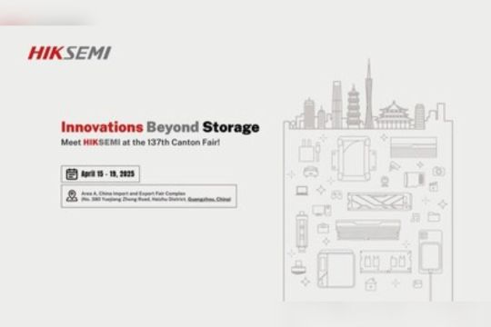 HIKSEMI Lansir SSD GEN5 dan Solusi Penyimpanan Data yang Menarik di 137th Canton Fair